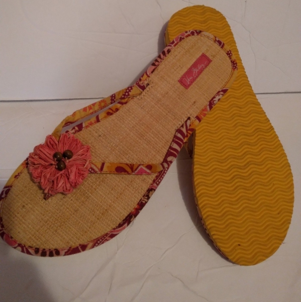 Vera Bradley flip-flops
